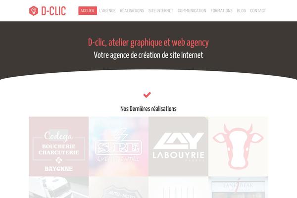 Bridge Child theme site design template sample