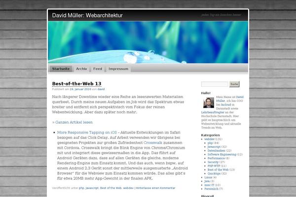 d-mueller.de site used Dav
