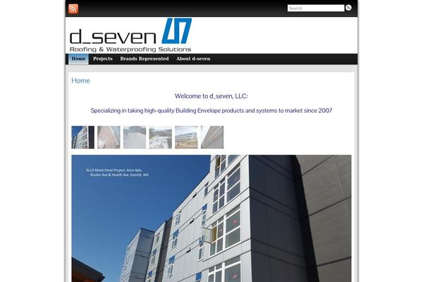 Graphene theme site design template sample