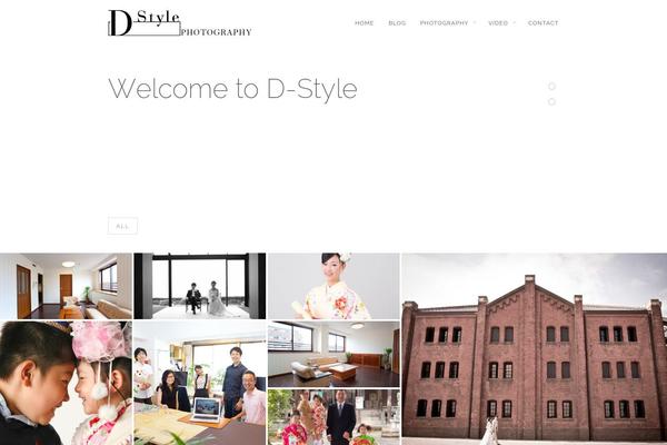 GridStack theme site design template sample