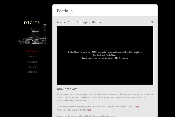 Solo theme site design template sample