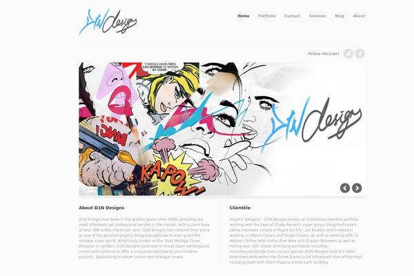Shiny theme site design template sample