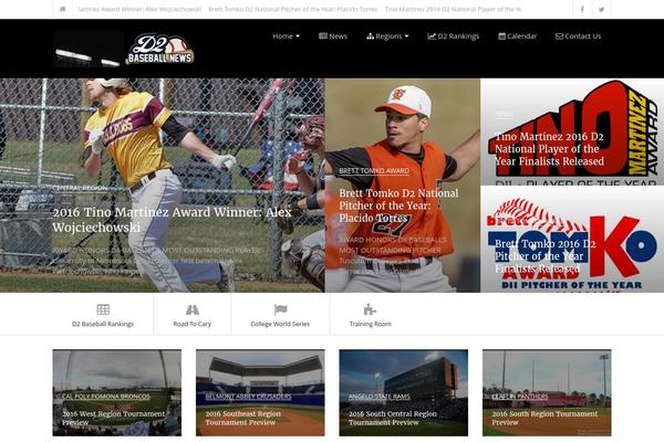 Noticia theme site design template sample