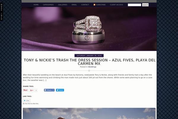 ProPhoto 3 theme site design template sample