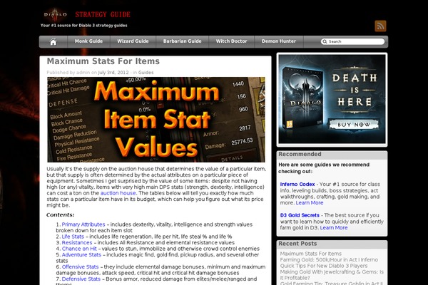 iFeature theme site design template sample