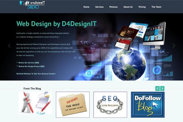 Limo theme site design template sample