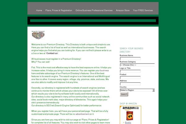 Site using WP Edit plugin