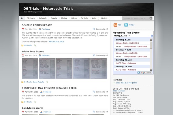 iNove theme site design template sample