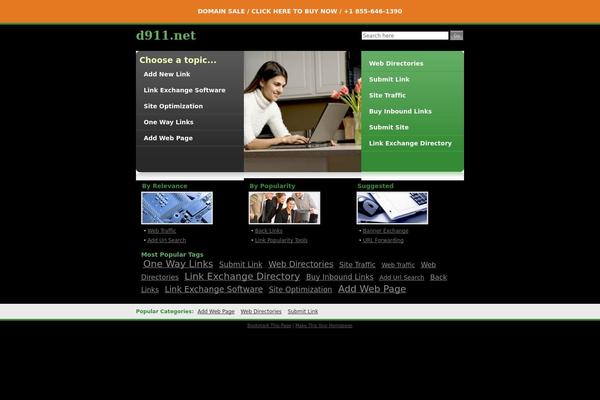 GovPress theme site design template sample