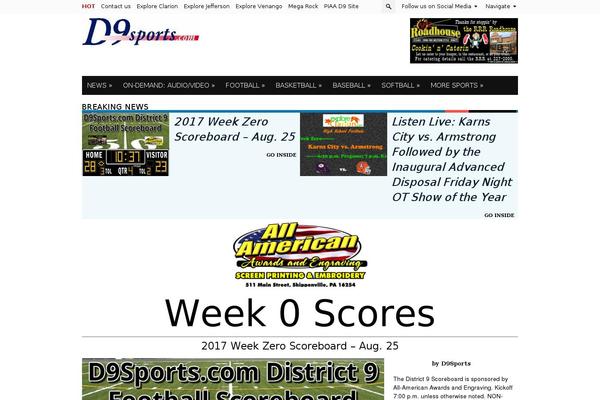The-league theme site design template sample