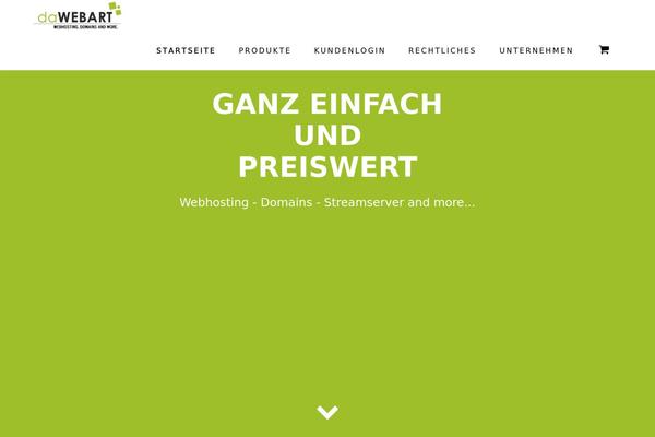 One Page Express theme site design template sample