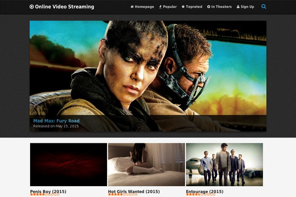 Flat728 theme site design template sample