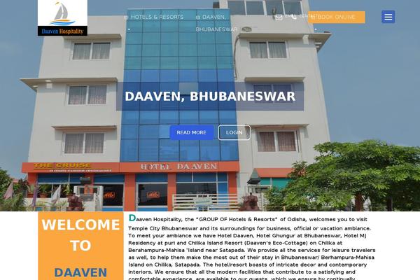 Site using Motopress-hotel-booking plugin