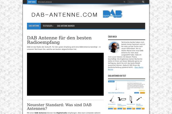 Jarida theme site design template sample