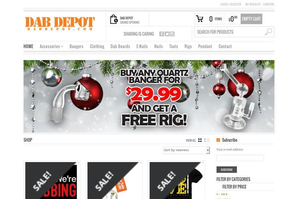 Bazar theme site design template sample