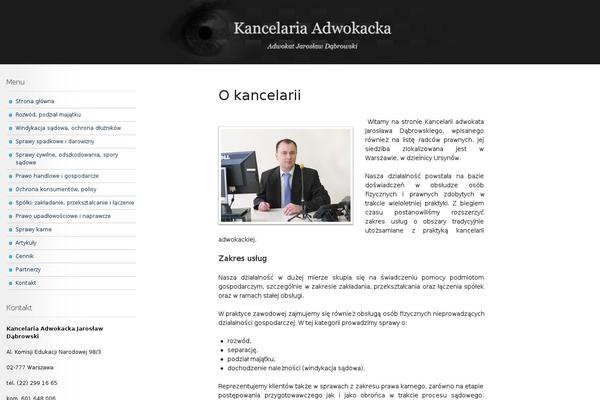 Retina theme site design template sample