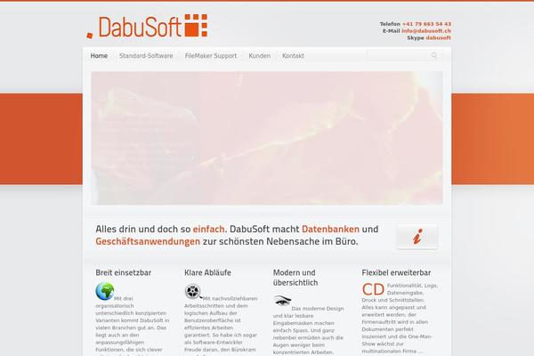 Etherna theme site design template sample