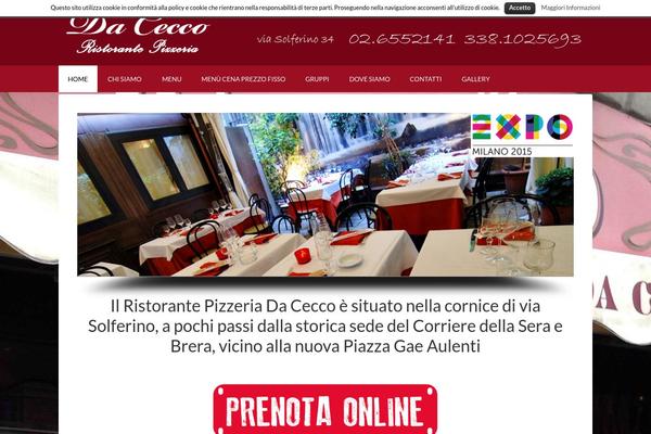 Deepfocus theme site design template sample