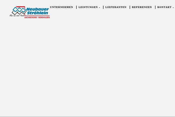 Site using Awesome-header plugin