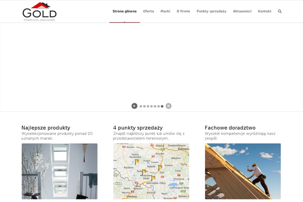 Gold theme site design template sample