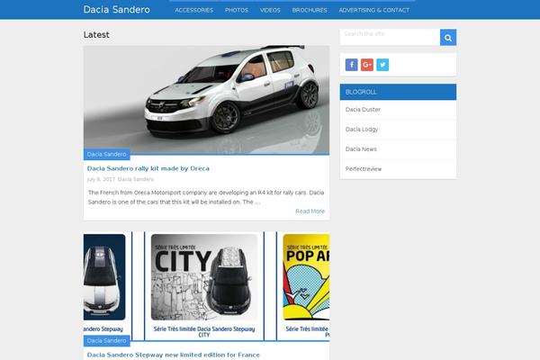 MagXP theme site design template sample
