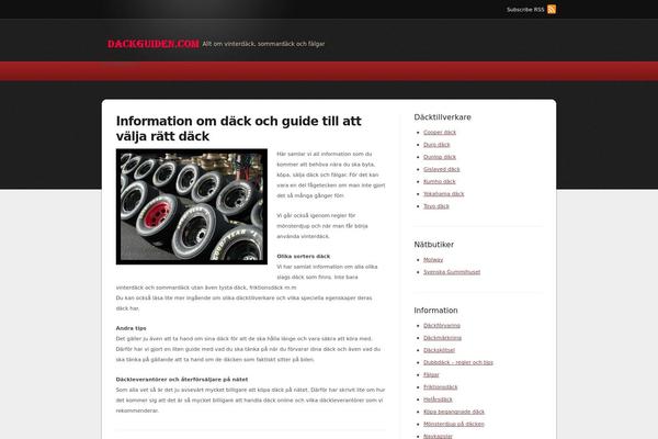 Wp theme site design template sample