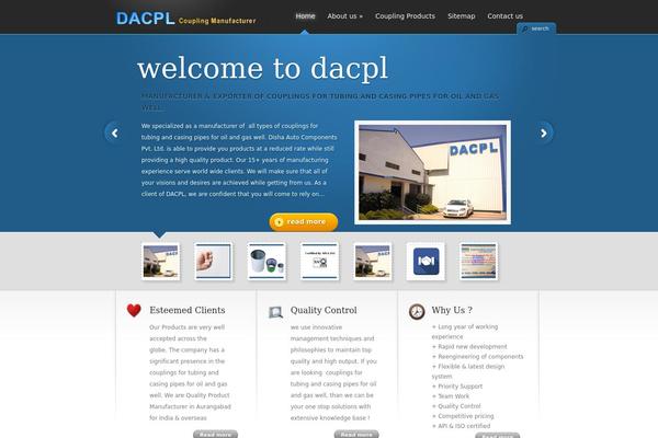 TheCorporation theme site design template sample