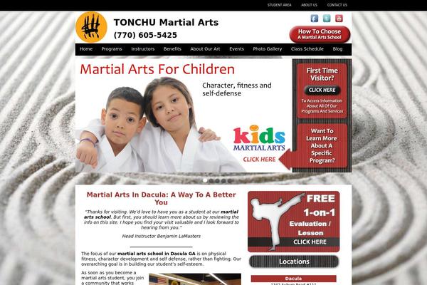 Ded-main theme site design template sample