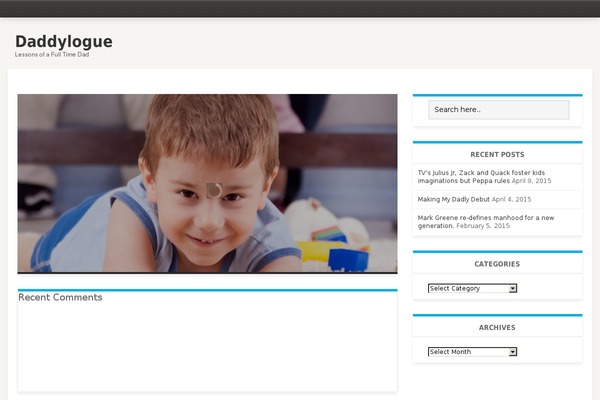 iMag Mag theme site design template sample