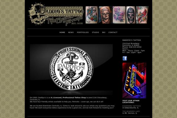 Brunelleschi theme site design template sample