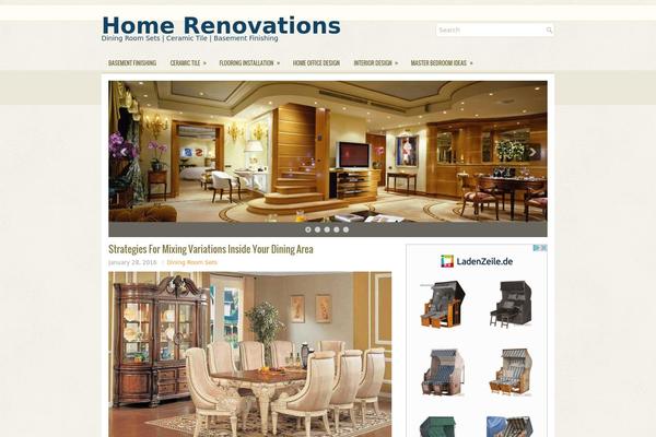 Deco theme site design template sample