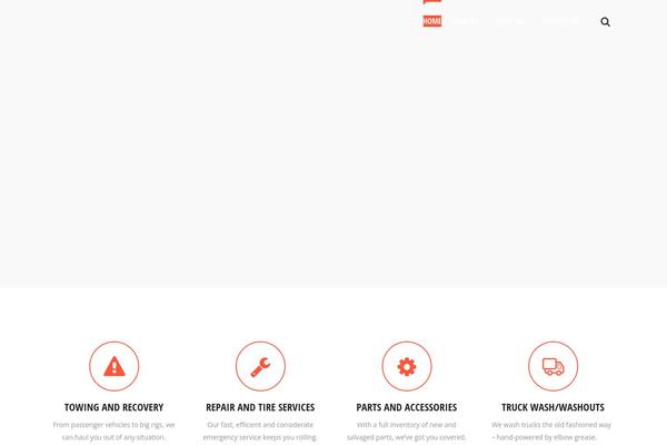 Fix-ride theme site design template sample