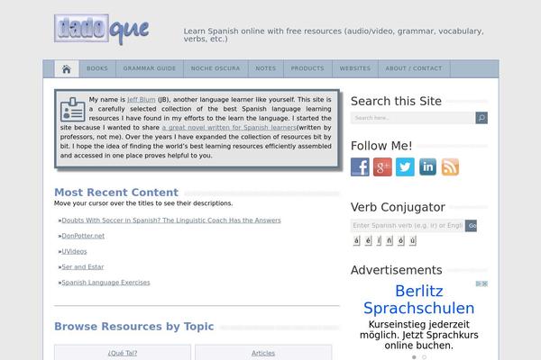 dadoque.com site used Jmb
