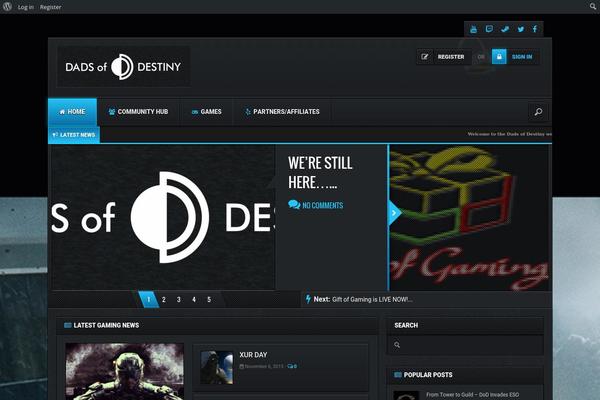 Woostify theme site design template sample