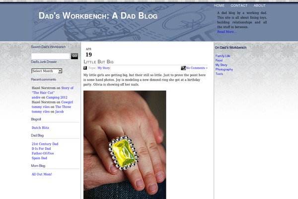Site using CommentLuv plugin