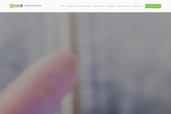 Brooklyn theme site design template sample
