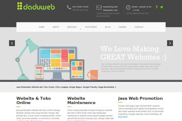 daduweb.com site used BuildPress