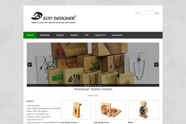 Wpex Pytheas theme site design template sample