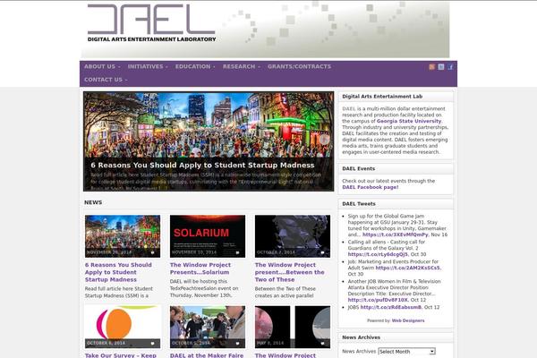 Site using Advanced Twitter Profile Widget plugin