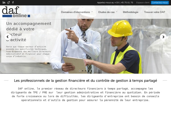 Embrace theme site design template sample