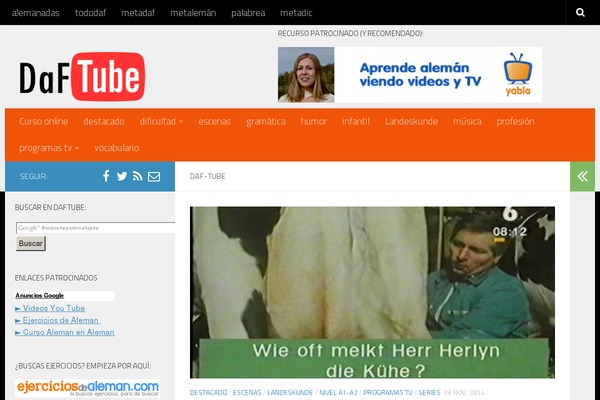 Site using Video.js - HTML5 Video Player for WordPress plugin