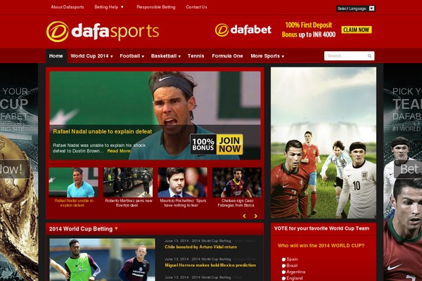 dafabetsports.com site used Html5blank-child