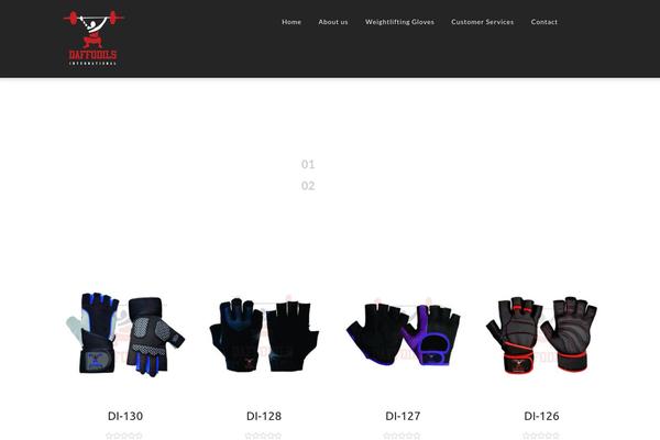 Site using Modeltheme-framework plugin