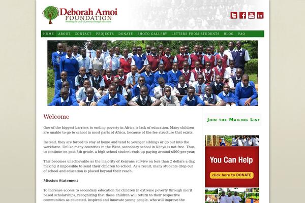 Thesis 1.6 theme site design template sample