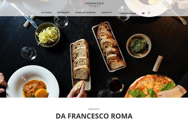 Savory theme site design template sample