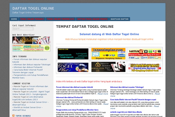 Genbu theme site design template sample