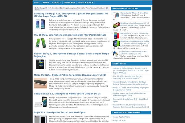 daftarhargahp.biz site used Theme-nyeo-beli-dari-bambang