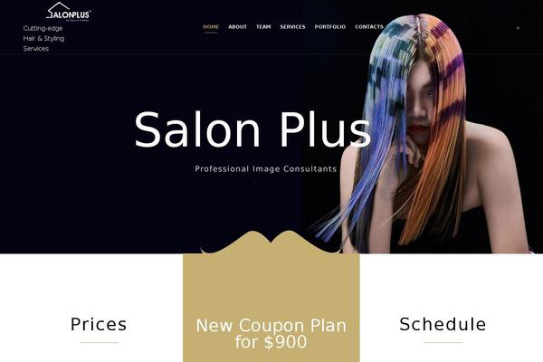 Minimal Grid theme site design template sample