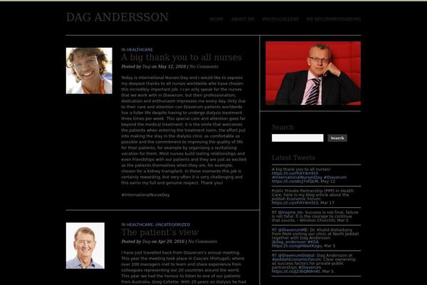 Pure theme site design template sample