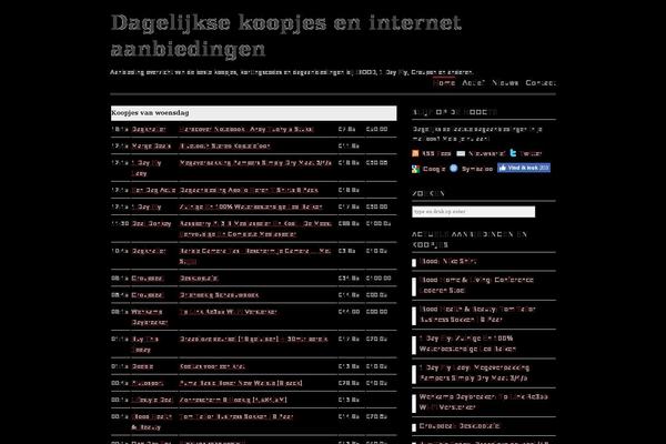 Vigilance theme site design template sample